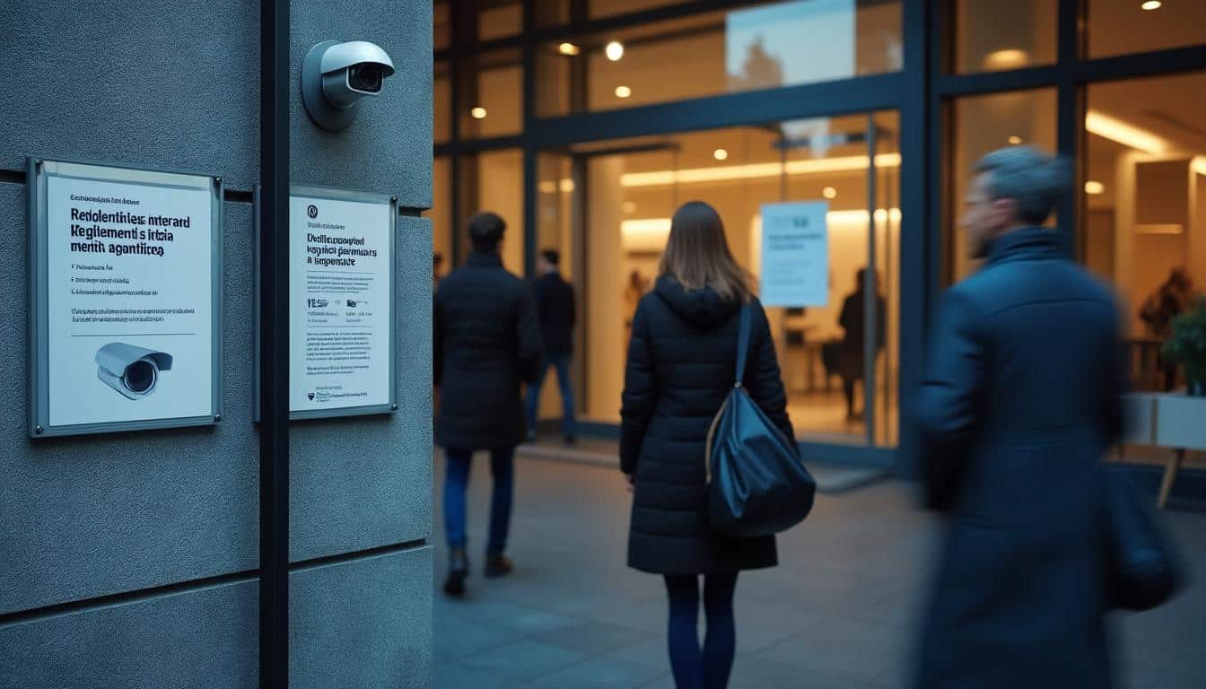 Illustration: Cadre légal et réglementaire de l’affichage de vidéosurveillance