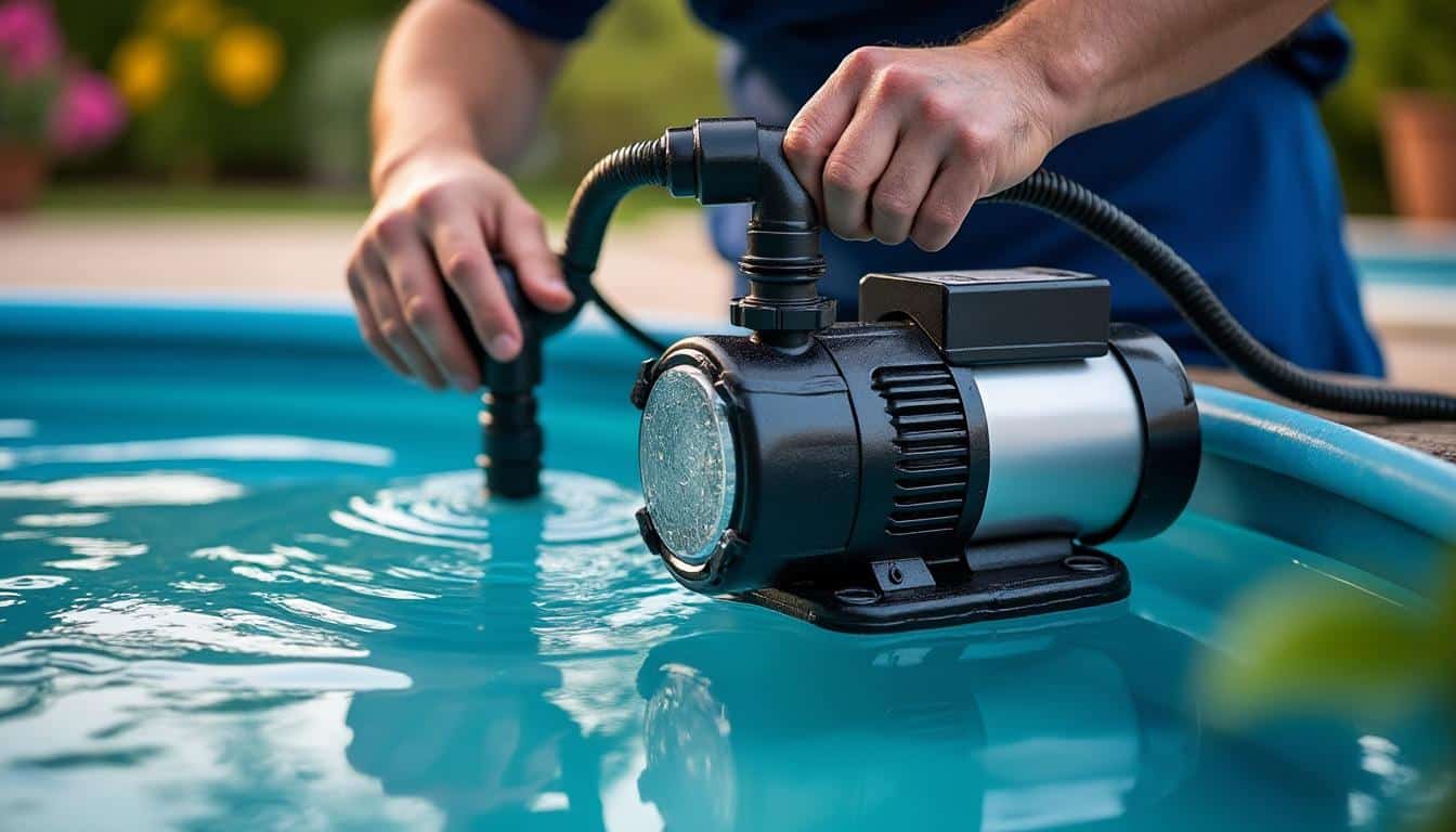 Illustration: Comprendre l’amorçage de la pompe de piscine : principes et enjeux