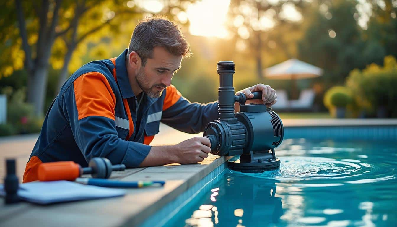 Illustration: Identifier les causes du désamorçage de la pompe de piscine