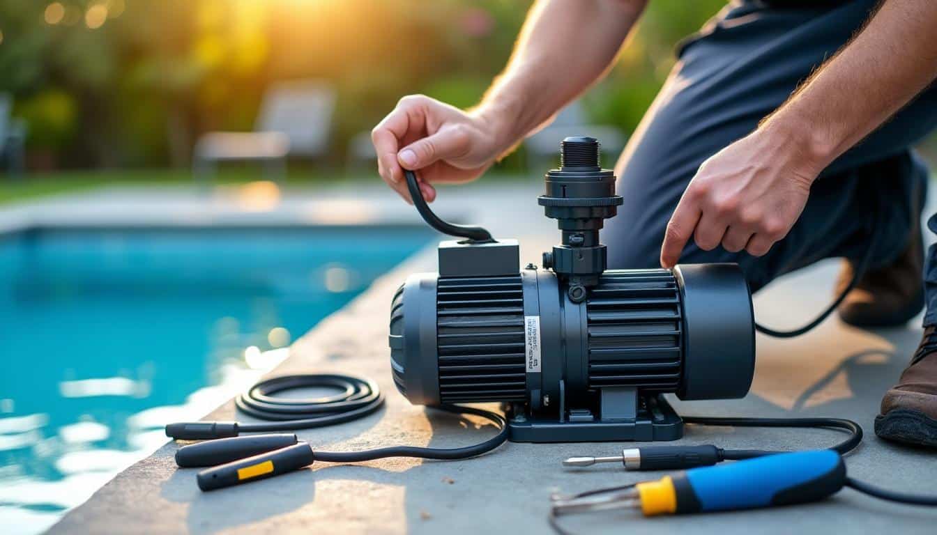 Illustration: Définition et importance du branchement de la pompe de piscine