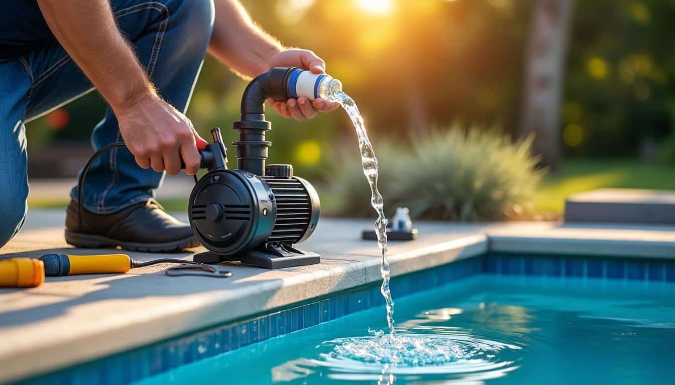 Illustration: Définition et rôle de la pompe dans une piscine