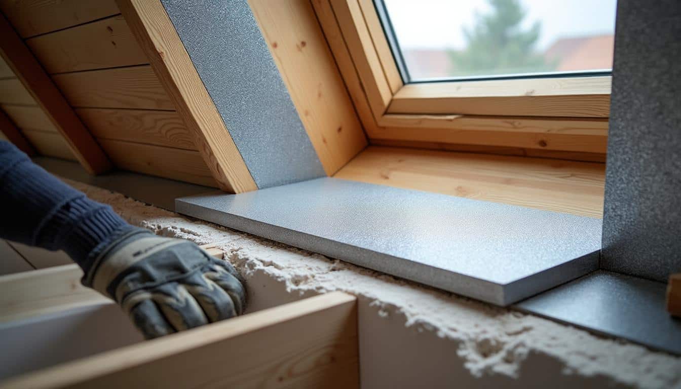 Illustration: Les avantages et limites de l’isolant mince pour toiture