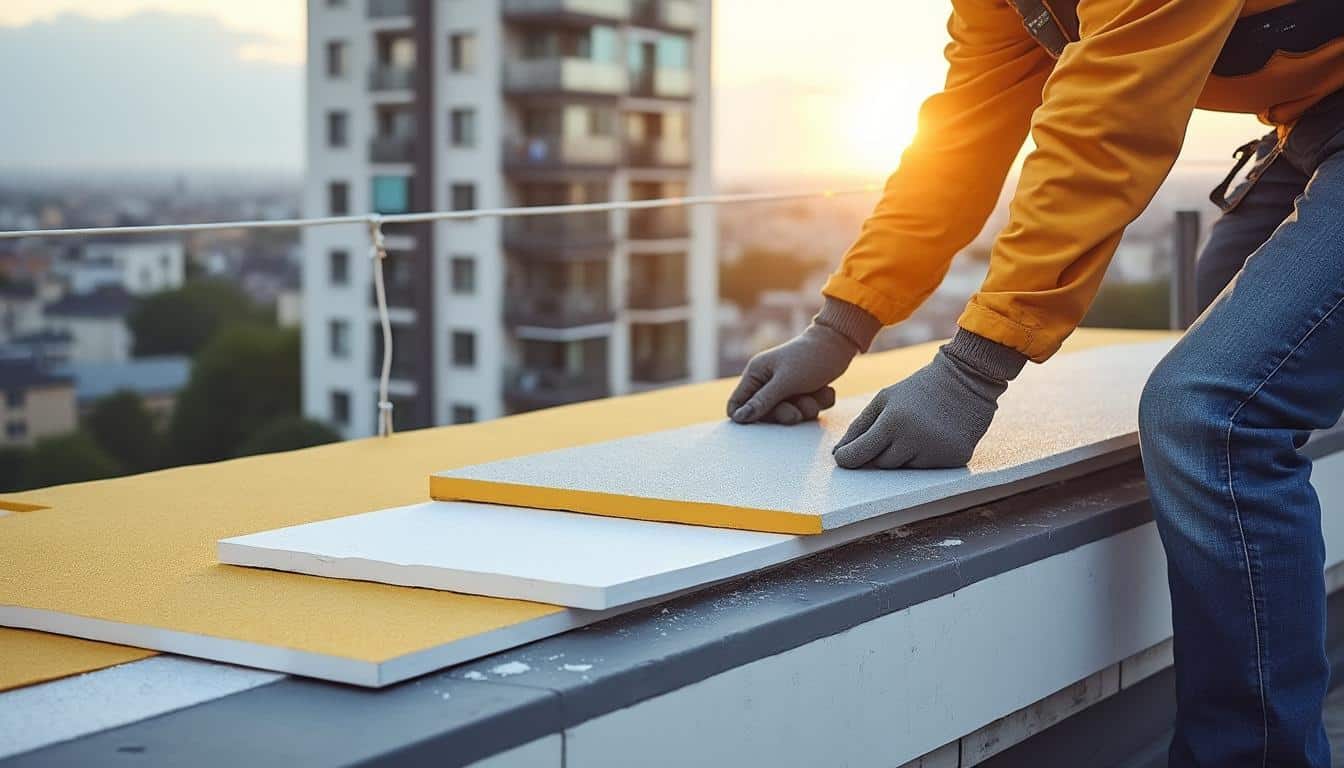 Illustration: Les différents types d’isolants pour toiture terrasse et leurs caractéristiques