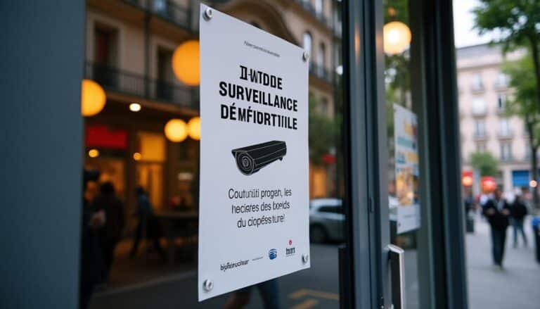 Modèle d’affiche de vidéosurveillance PDF gratuit : obligations et conseils