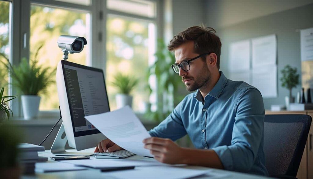 Modèle de lettre d’information des salariés à la vidéosurveillance : guide complet