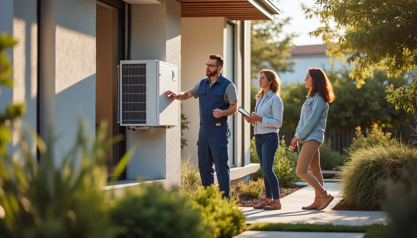 Illustration: Avantages, inconvénients et domaines d’application de la pompe à chaleur air eau monobloc