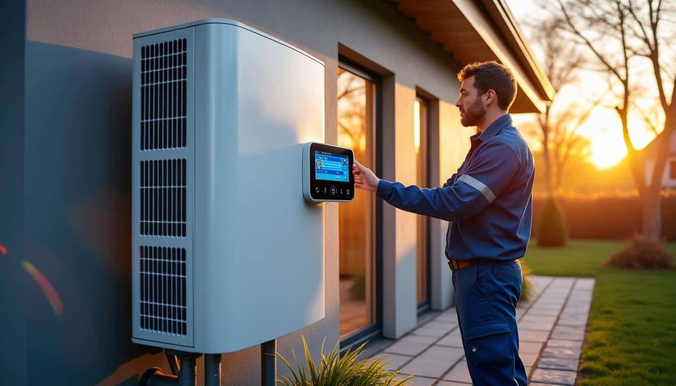 Illustration: Définition et principes de la pompe à chaleur air-eau réversible