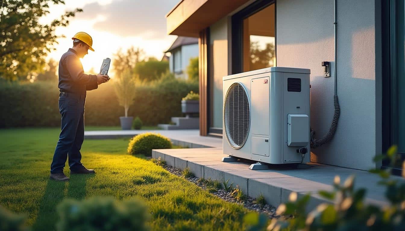 Illustration: Définition et principes de la pompe à chaleur monobloc air eau