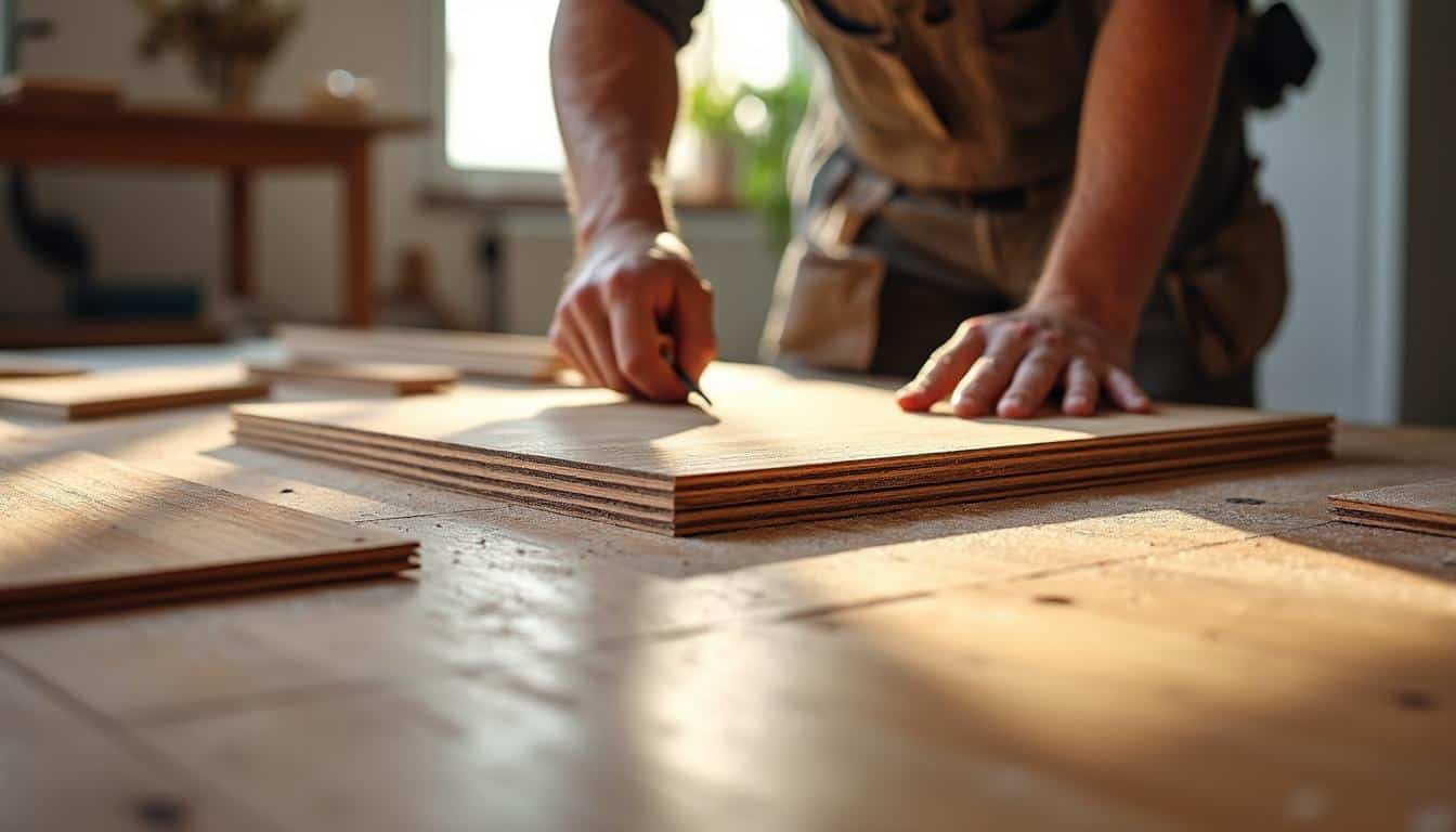Illustration: Définition et caractéristiques du parquet contrecollé