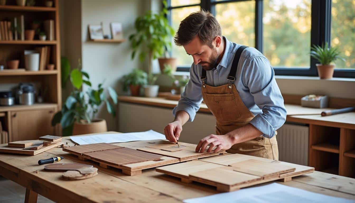 Illustration: Choix du parquet contrecollé selon l’usage et la pièce