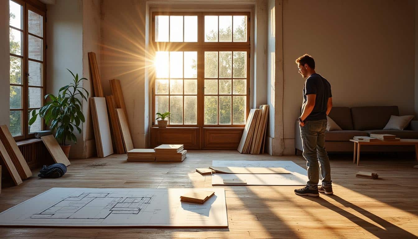 Illustration: Critères à prendre en compte pour choisir le sens de pose du parquet