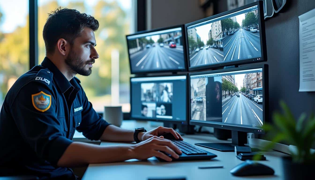 Illustration: Qui est habilité à visionner les images de vidéosurveillance de la voie publique ?