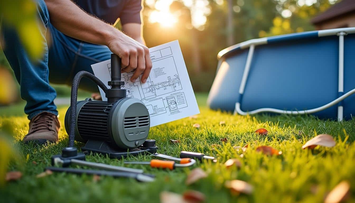 Illustration: Définition et utilité du schéma d’installation de la pompe de piscine Intex