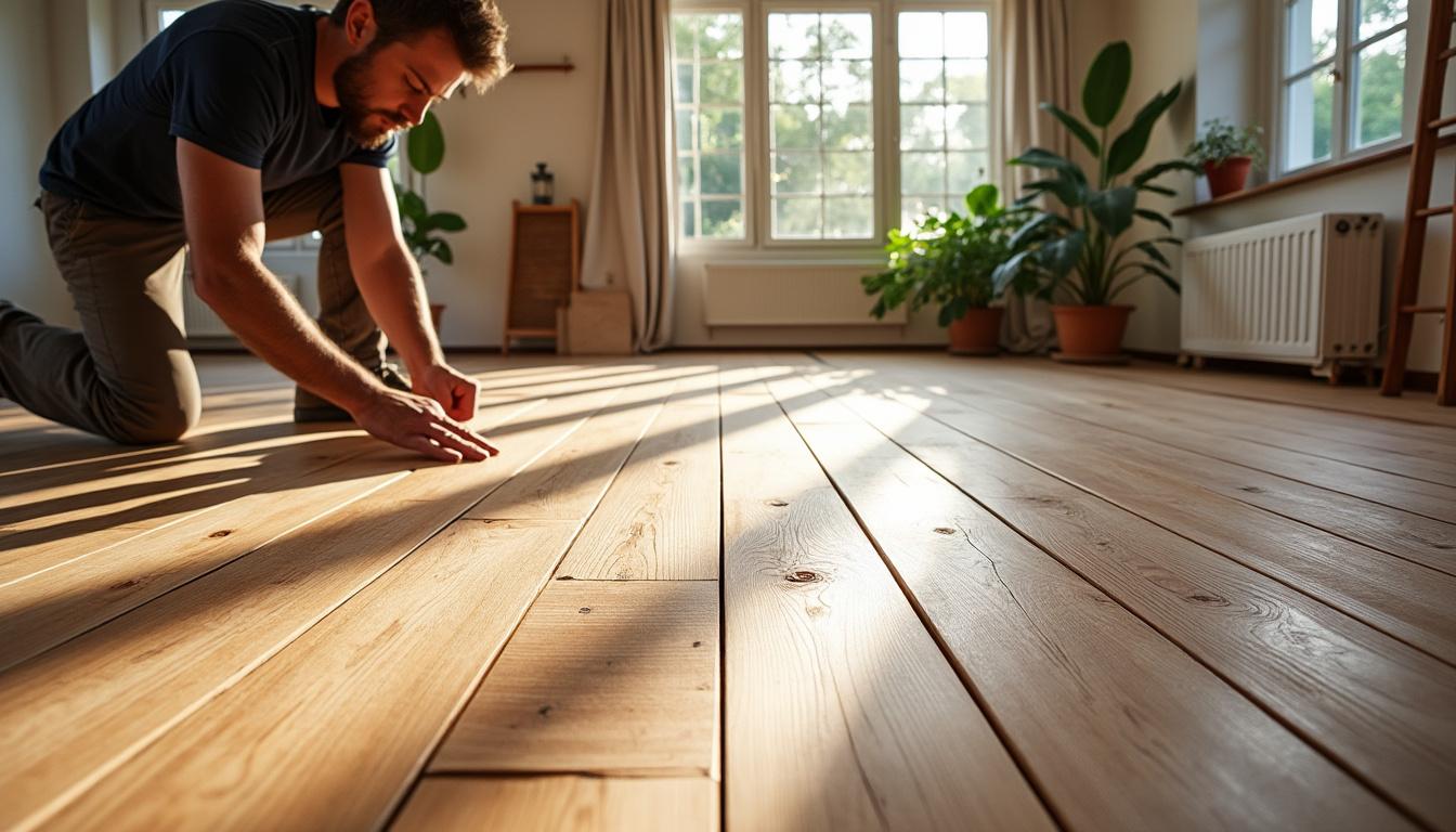 Illustration: Comprendre le sens de pose du parquet et son impact dans une pièce
