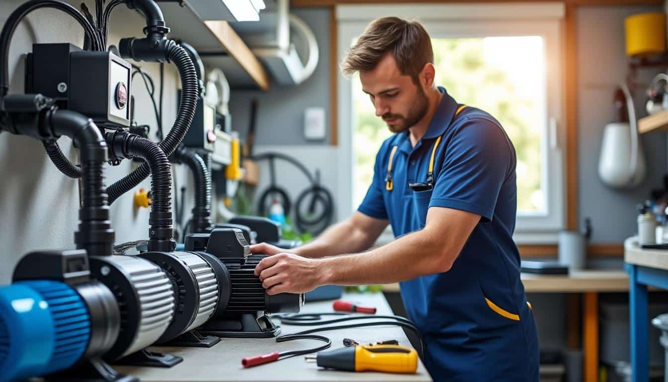 Illustration: Les différents types de pompes de piscine et impacts sur le branchement
