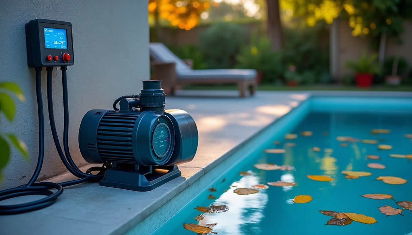 Illustration: Facteurs influençant la consommation électrique de la pompe de piscine