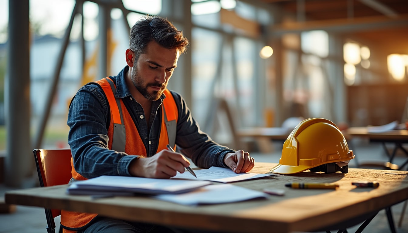 Illustration: Définition et rôle du CV de maçon dans le secteur du bâtiment