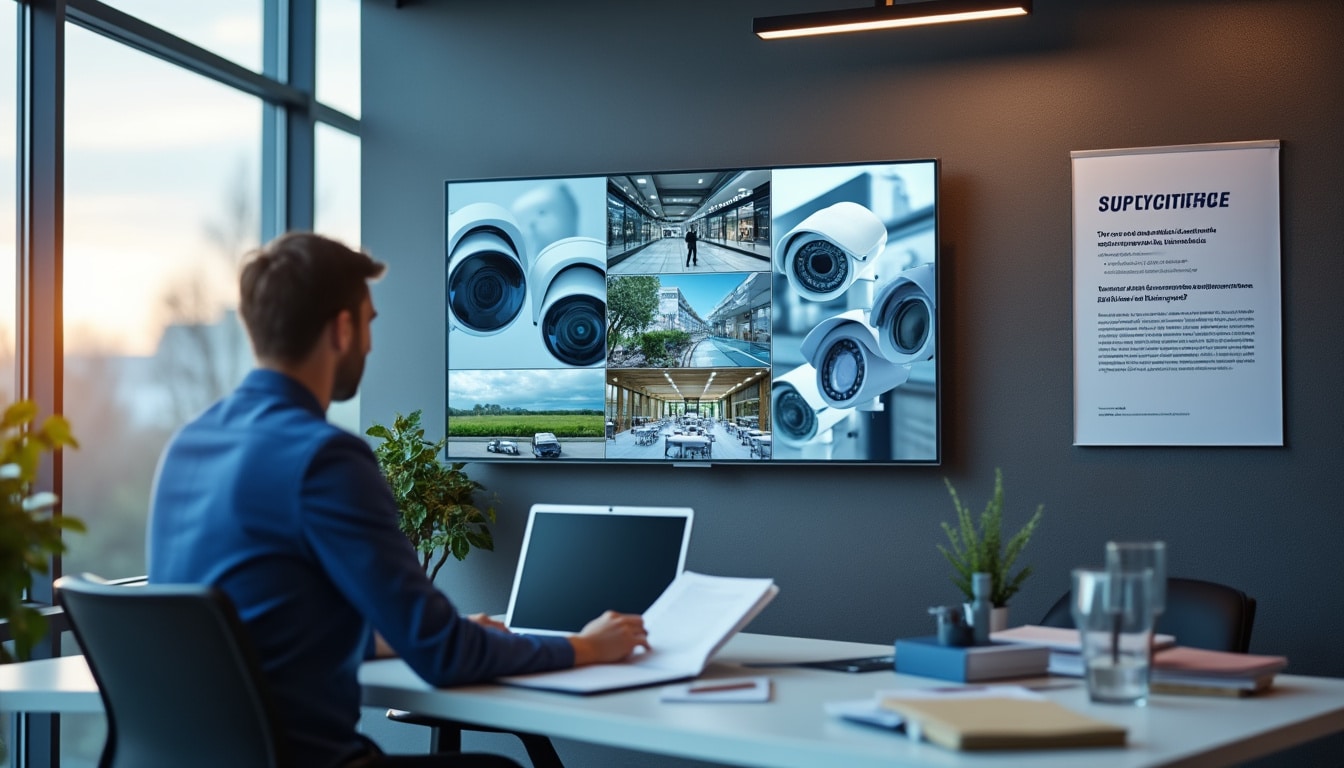 Illustration: Définition et cadre légal du délai de conservation des images de vidéosurveillance en entreprise