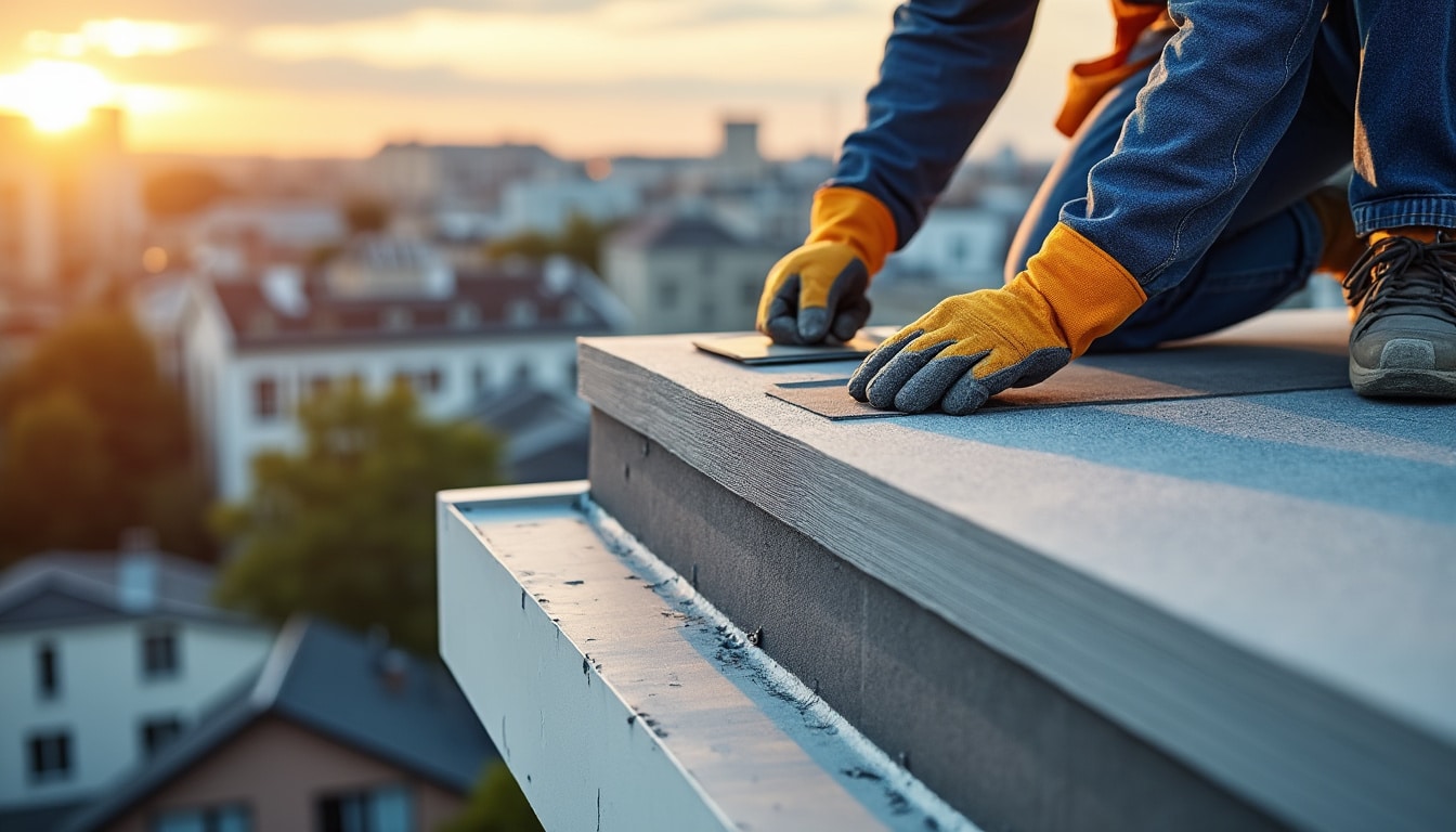 Illustration: Définition et enjeux de l’isolation d’une toiture terrasse