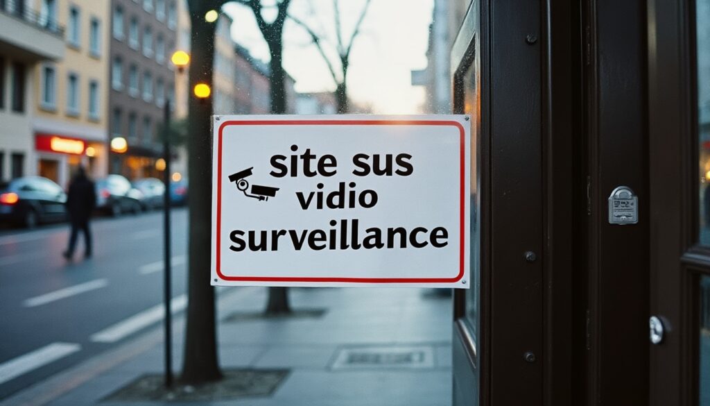 Panneau de vidéosurveillance à imprimer : guide, modèles et conseils
