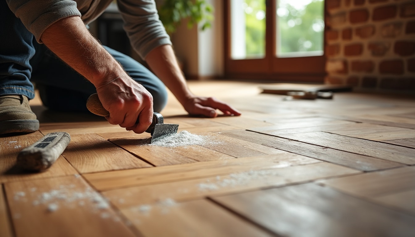 Illustration: Définition et spécificités du parquet point de Hongrie