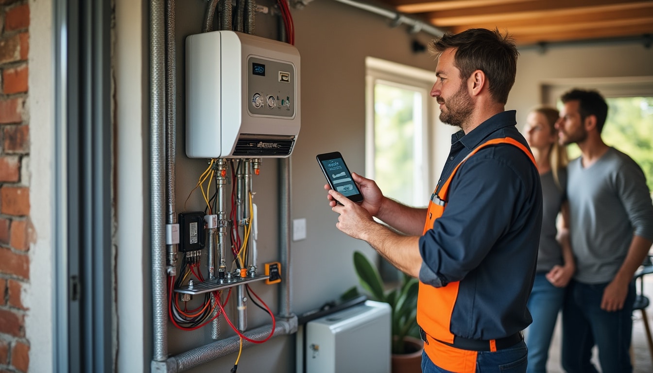 Illustration: Comprendre la consommation électrique d’une pompe à chaleur air-eau