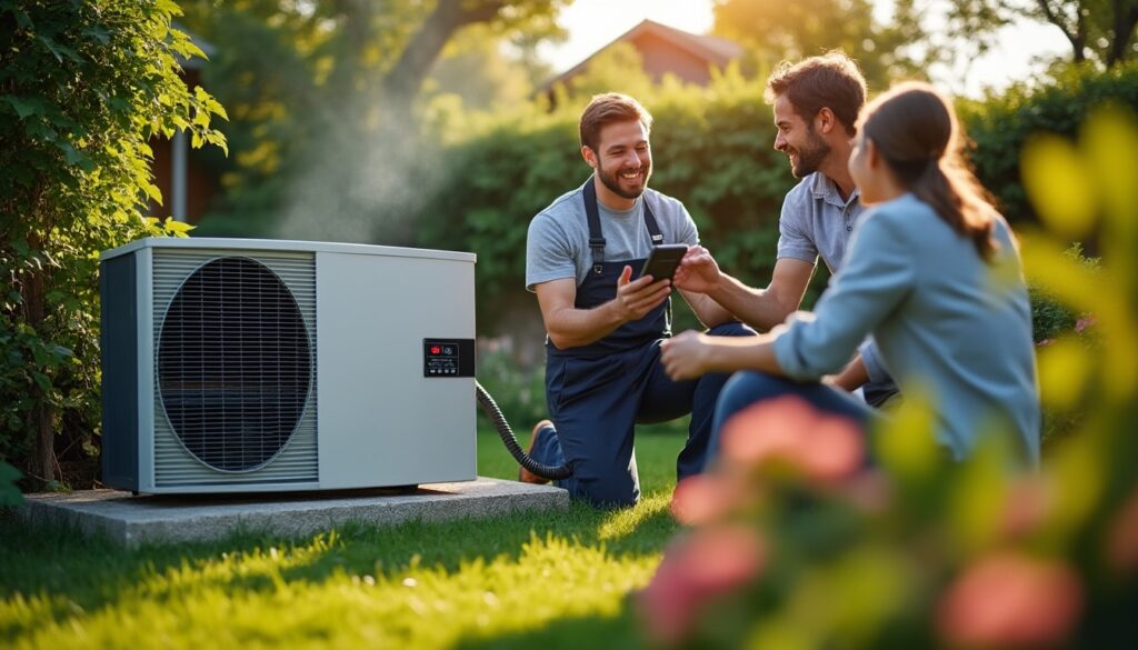 Consommation d’une pompe à chaleur air-eau : calculs, conseils et économies