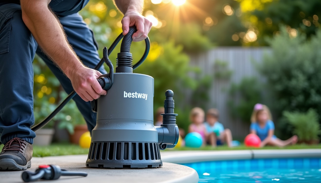 Illustration: Comprendre le fonctionnement de la pompe Bestway pour piscine