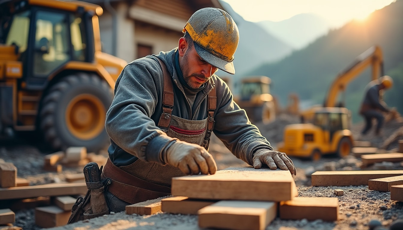 Illustration: Définition du métier de maçon en Suisse et missions principales