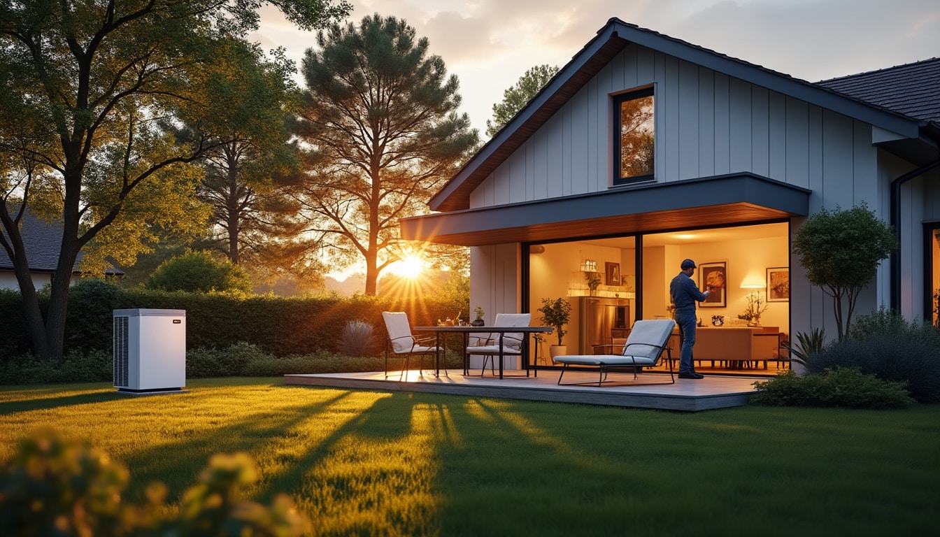 Illustration: Fonctionnement détaillé du système : du prélèvement de la chaleur à la restitution dans le logement