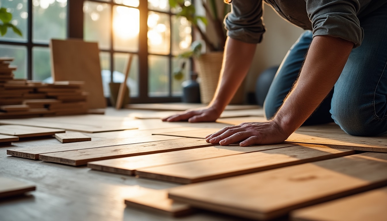 Illustration: Définition et importance du sens de pose du parquet flottant