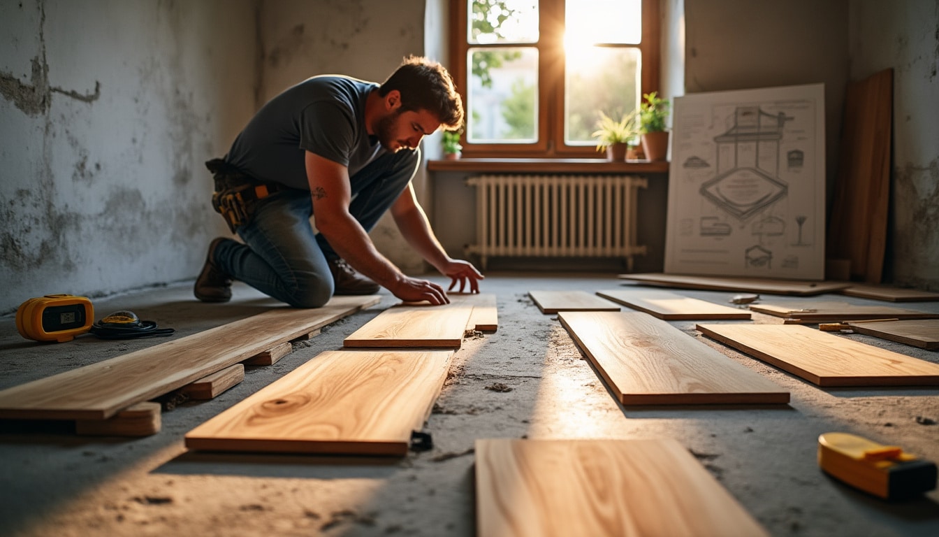 Illustration: Les critères pour choisir le sens de pose du parquet flottant