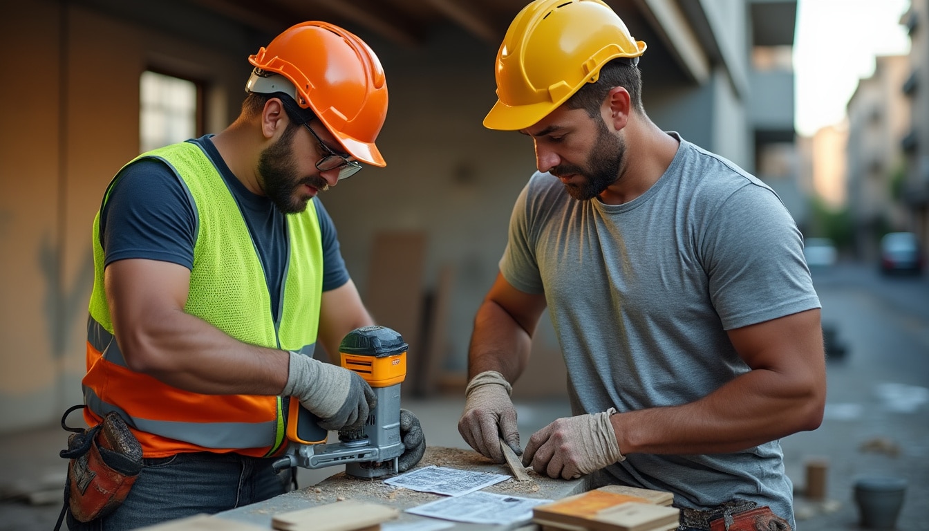 Illustration: Présentation et comparaison du taux horaire d’un maçon au black et déclaré