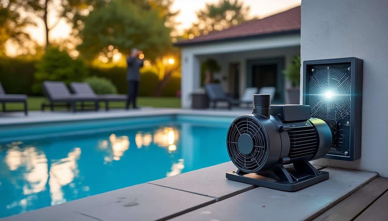 Illustration: D’où vient le bruit d’une pompe de piscine ? Les sources expliquées