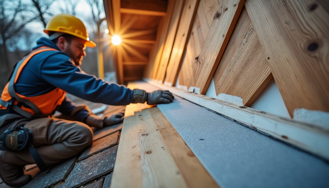 Illustration: Avantages des panneaux isolants pour toiture