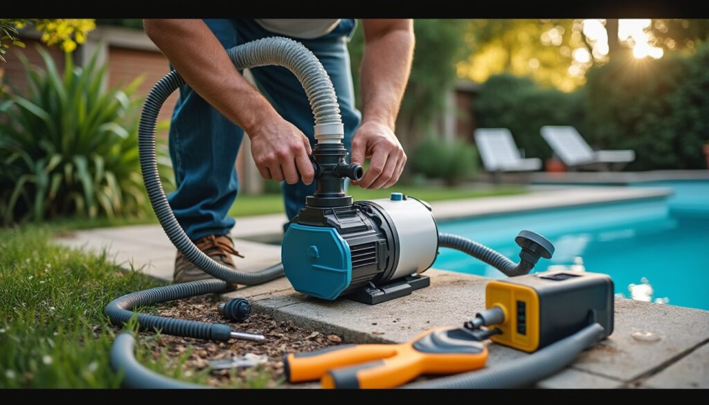 Schéma de branchement d’une pompe de piscine hors sol : guide complet