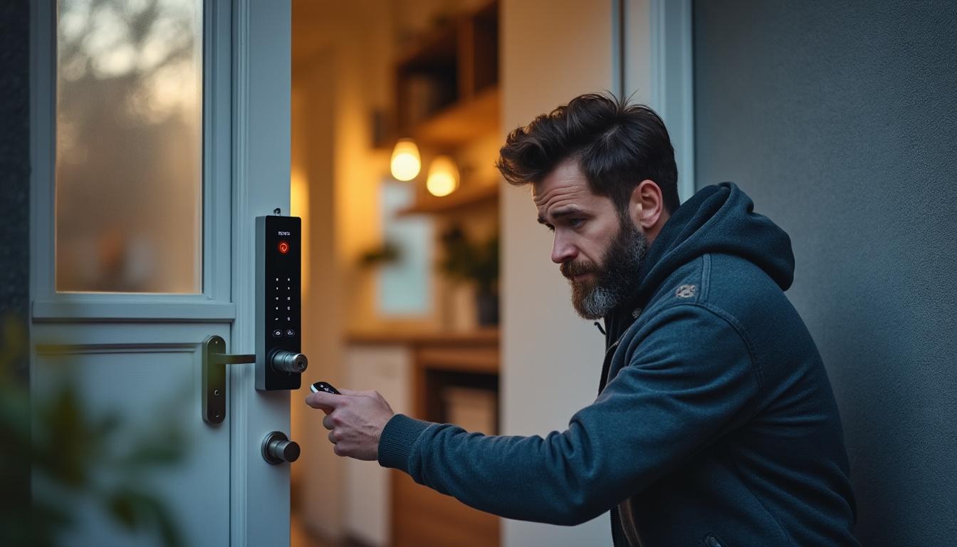 Illustration: Comprendre le fonctionnement d’une serrure connectée et les bugs d’ouverture à la télécommande