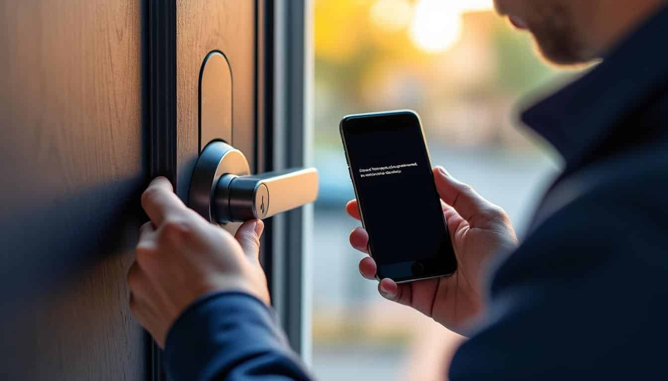 Illustration: Identifier les bugs d’ouverture à la télécommande d’une serrure connectée