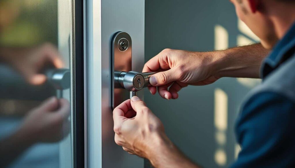 Installation d’une serrure connectée sur porte alu : guide complet