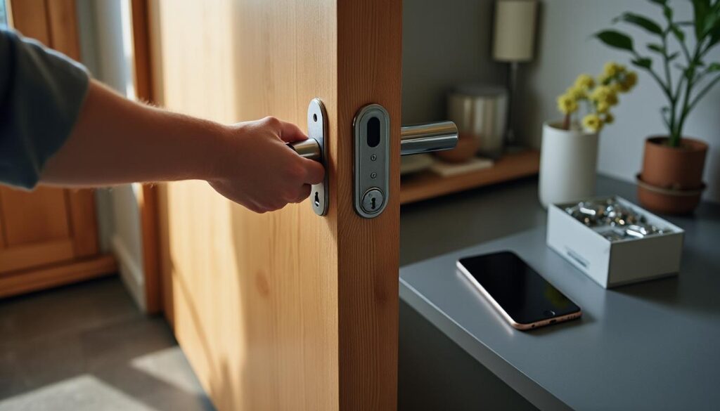 Serrure connectée avec installation sans percer : guide pratique