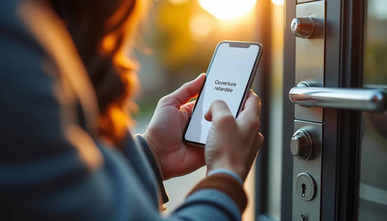 Serrure connectée : notification d’ouverture avec retard, causes et solutions