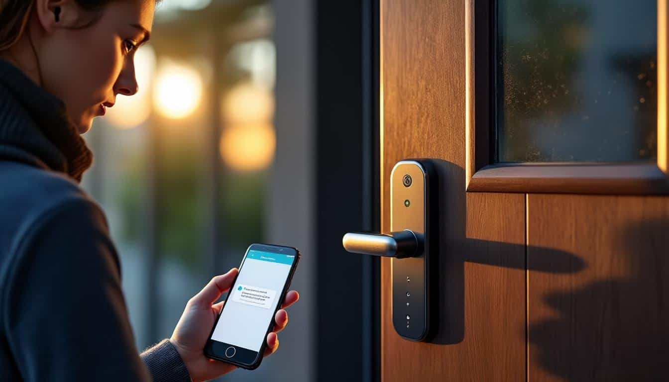 Illustration: Comprendre la perte de synchronisation d’une serrure connectée avec son application