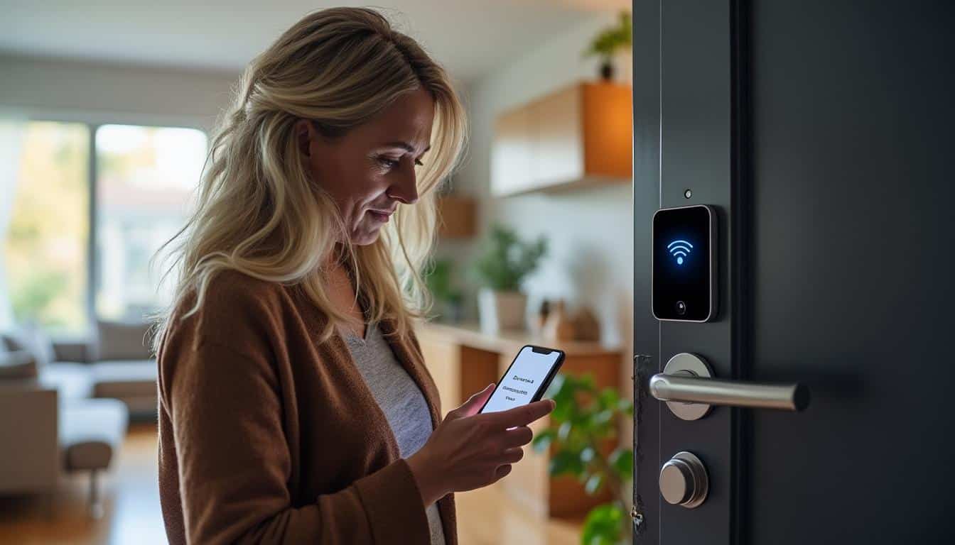 Illustration: Comprendre le phénomène de la déconnexion fréquente d’une serrure connectée WiFi