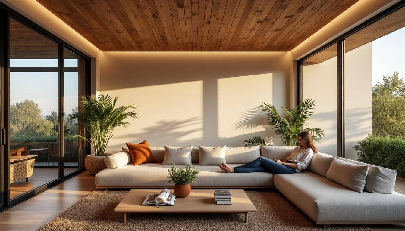 Illustration: Comprendre l’intérêt de la pose de lambris au plafond pour un intérieur chaleureux