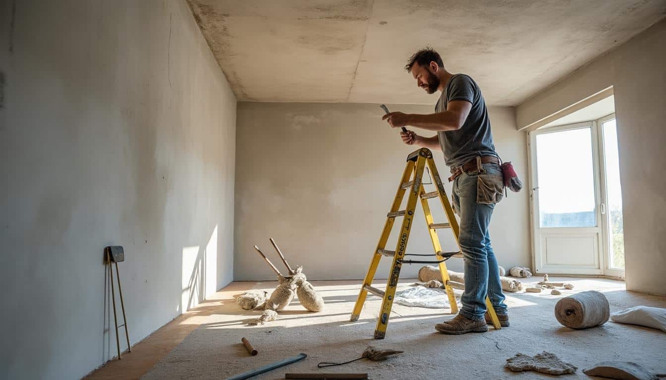 Illustration: Bien préparer son plafond avant la pose du lambris pour un résultat impeccable