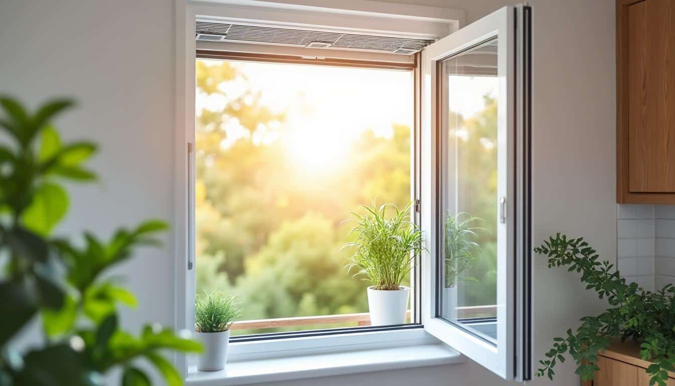 Illustration: Comprendre le rôle des aérations sur les fenêtres en PVC