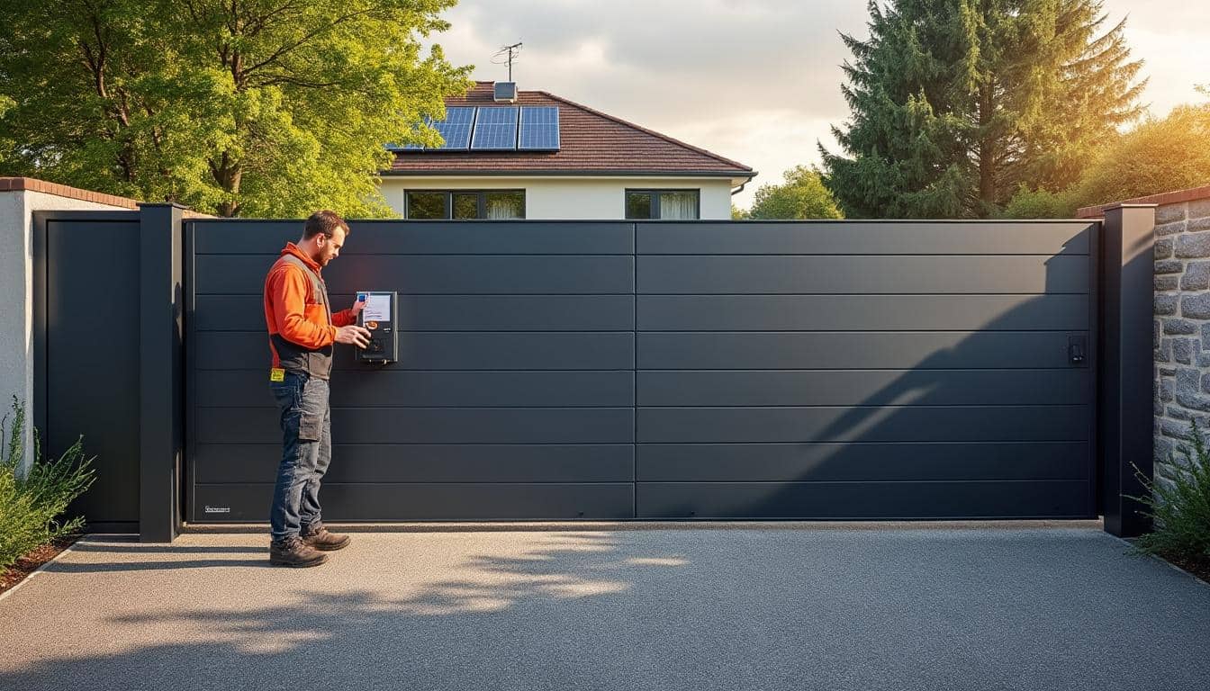 Illustration: Comprendre l’essentiel du portail à motorisation solaire