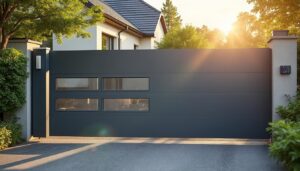 Portail motorisé solaire : autonomie et installation simplifiée
