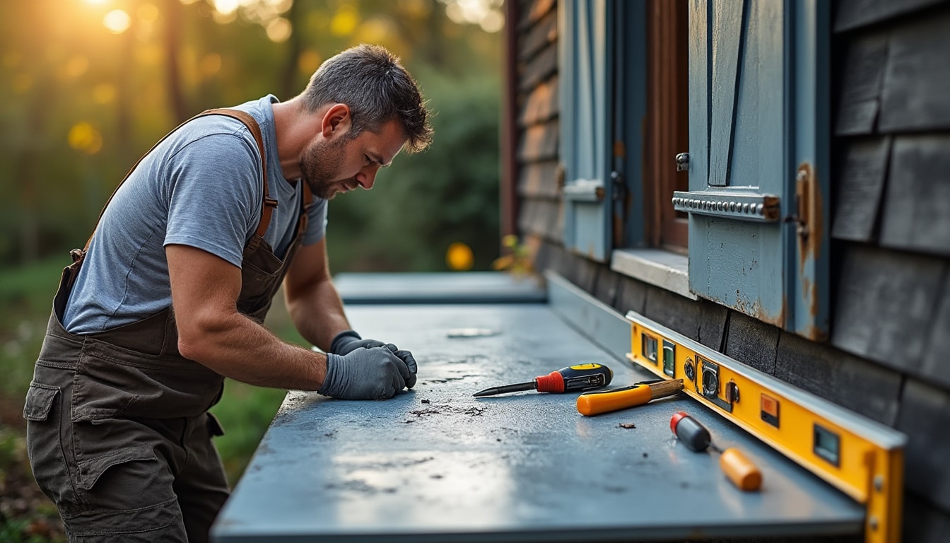 Illustration: Comprendre les spécificités d’une gouttière en zinc