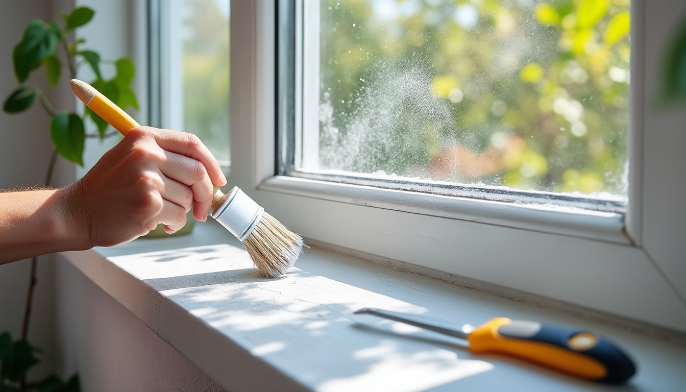 Peindre des fenêtres en PVC : guide complet pour un résultat durable